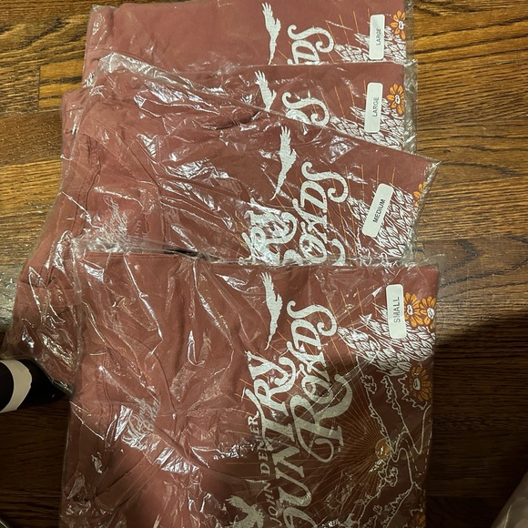 New MIDNIGHT RIDER X Free people John Denver country roads graphic tee small,XL - Picture 3 of 3